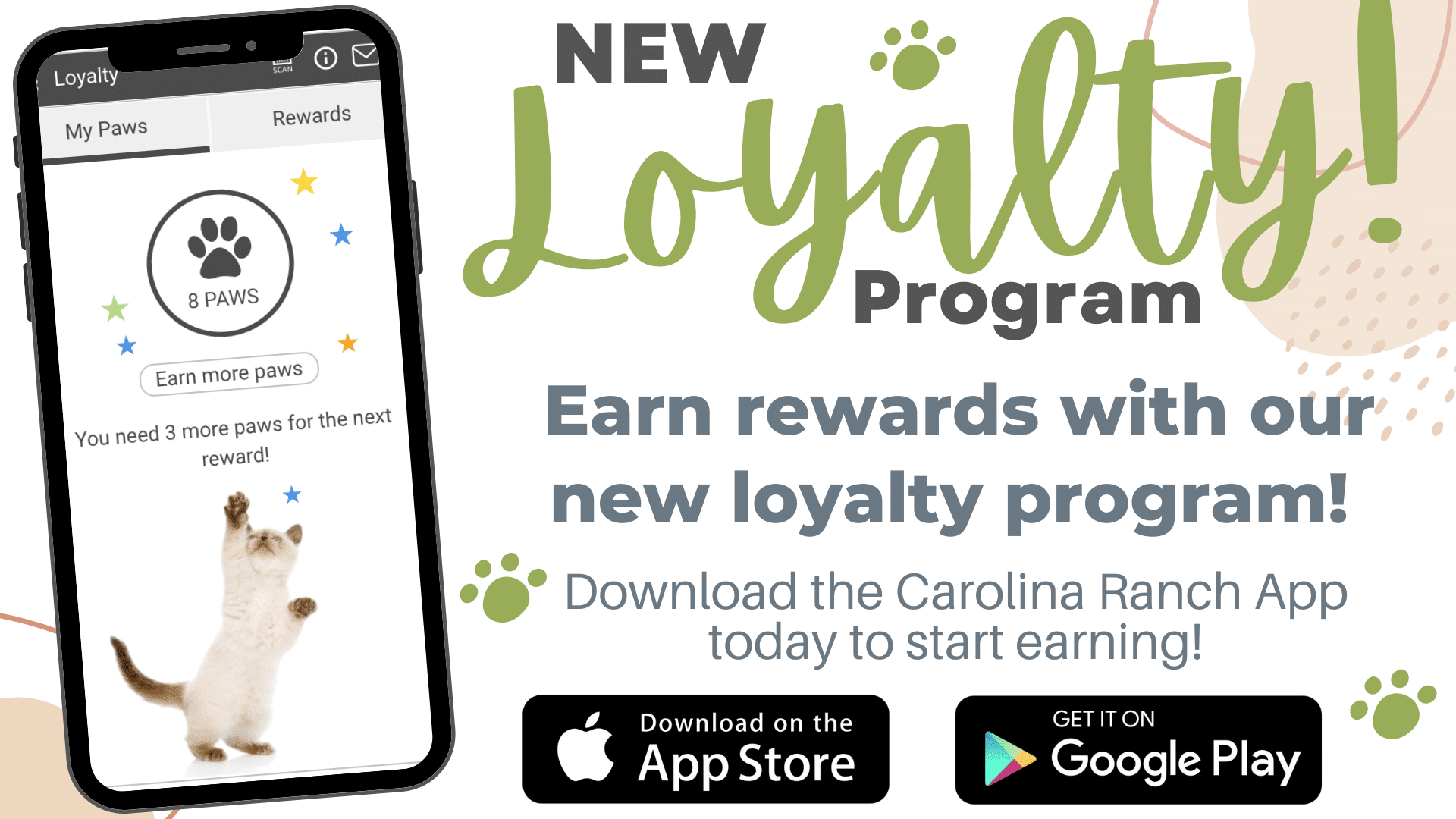 Loyalty Rewards, Carolina Ranch